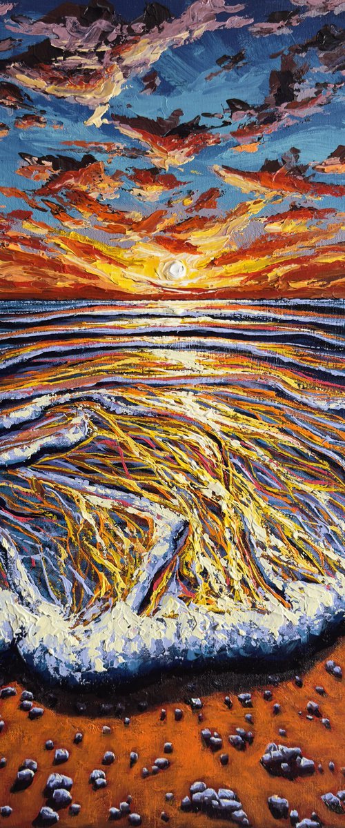Ocean Flame by Elena Adele Dmitrenko