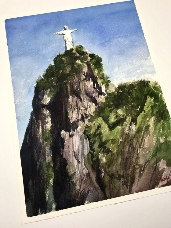 Christ the Redeemer in Rio De Janeiro, Brazil