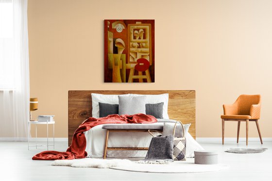 Painting about love