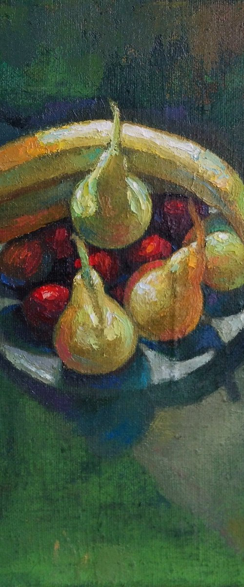 Bowl of Autumn Fruits by Kamsar Ohanyan