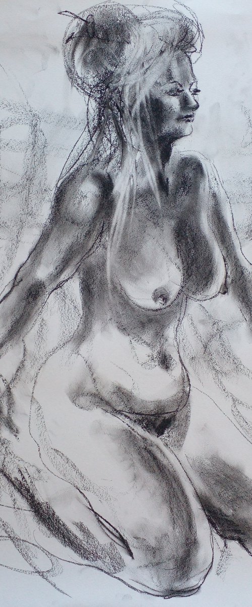 Portrait of Nude/Olga by Oxana Raduga