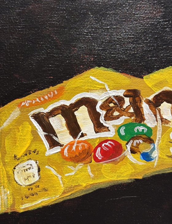 Pop Art Still Life: M&M's