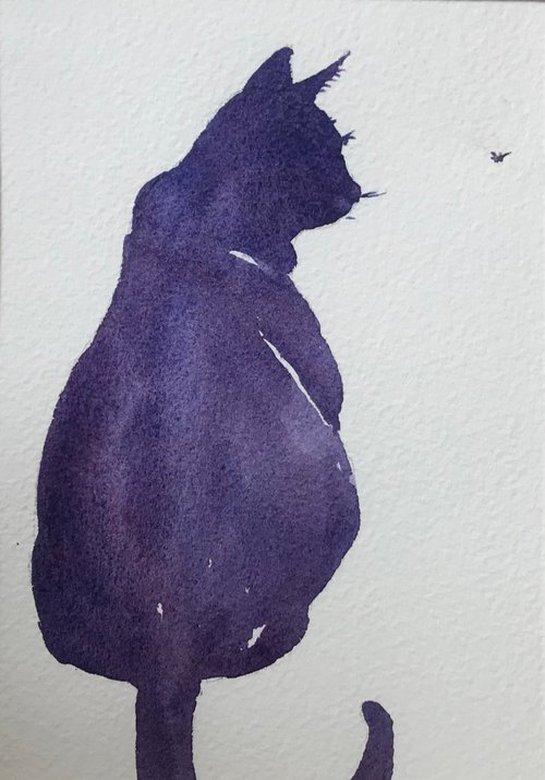 Black Cat by Vicki Washbourne