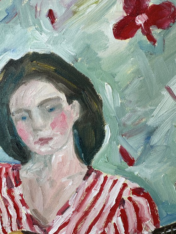 Woman with a Guitar