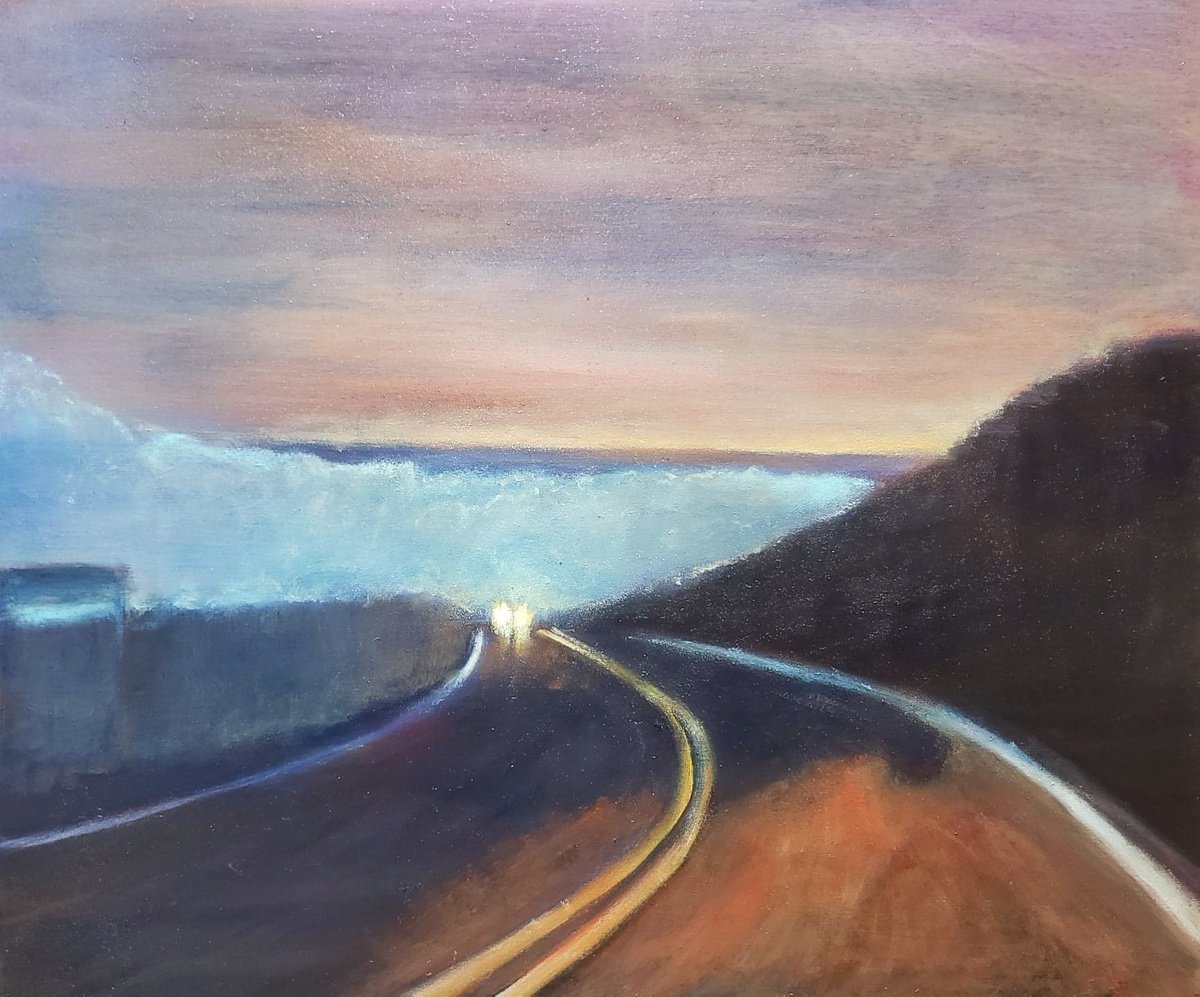 Up the Hill by Leah Kohlenberg Fine Art
