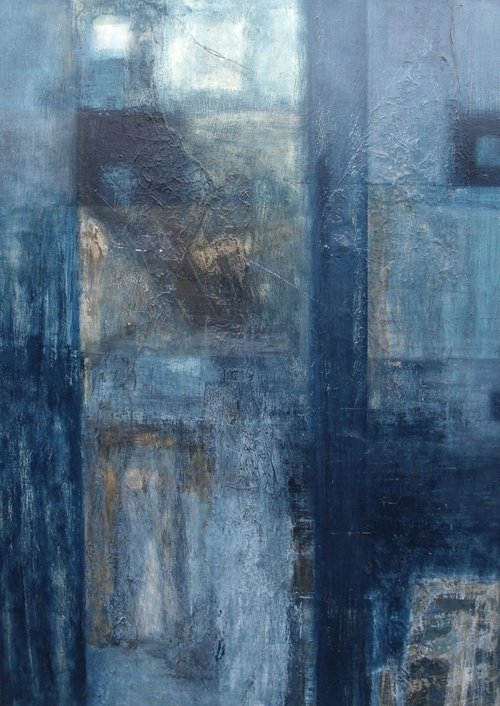 Blue Birches by Patricia McParlin