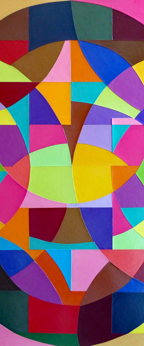 ABSTRACT: INTERSECTING CIRCLES by Stephen Conroy