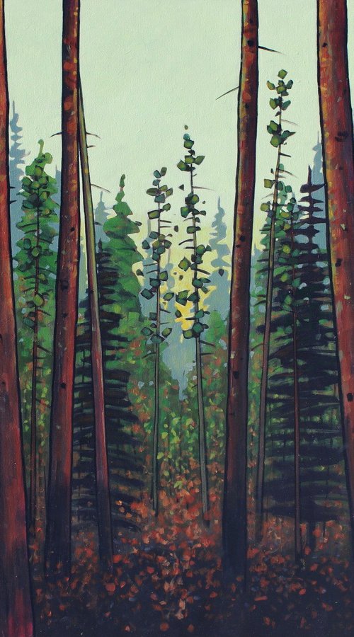 The Solemn Woods by Sage Mountain Studio