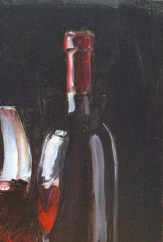 'Red Wine' Still Life