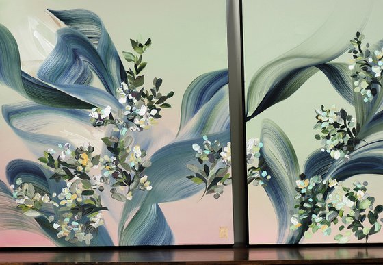 Ether Garden Diptych