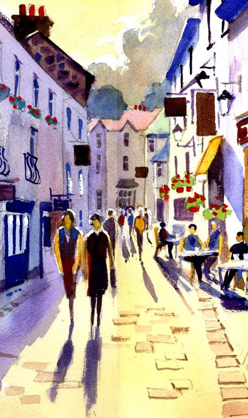 Ash St, Bowness, Lake Windermere by Peter Day