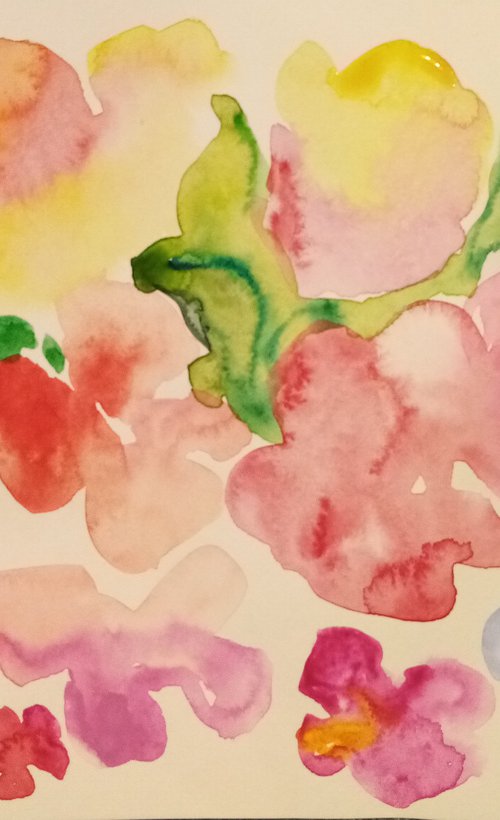 April flowers by Oxana Raduga