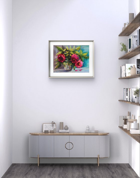Roses. Original artwork
