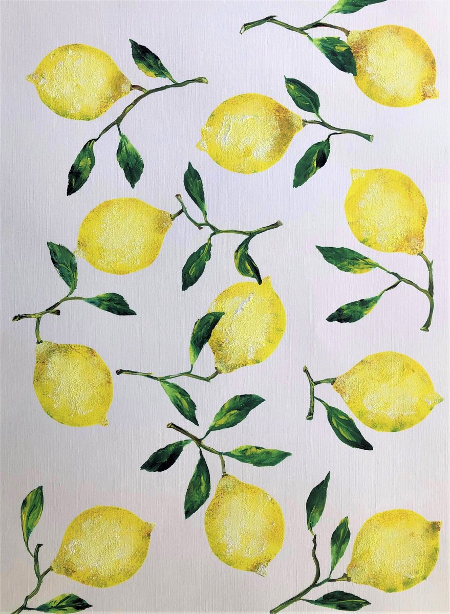 Winter lemons by Lena Smirnova