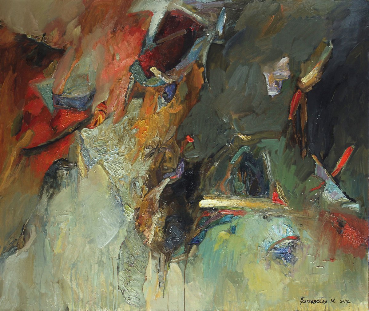 Composition # 203(100х85) by Marina Podgaevskaya