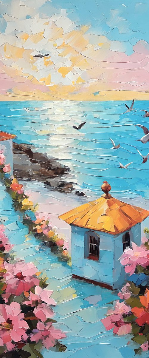 Mediterranean panorama by Sanja Jancic