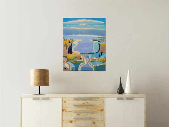 Ice Fishing On West Lake