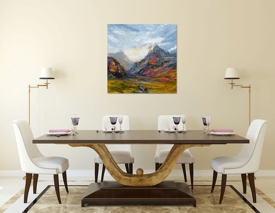 Early Morning Among The Peaks