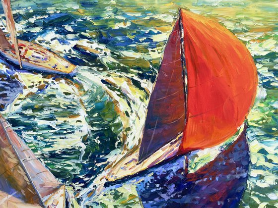 Captive to the waves