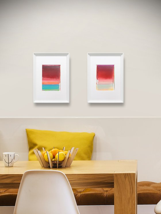 SET of 2, BREATHE series,