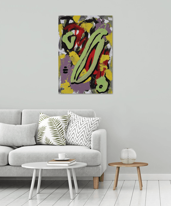 ABSTRACT 68x98cm