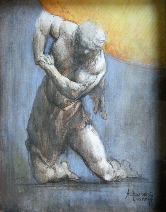 Study for "Les Atlantes"