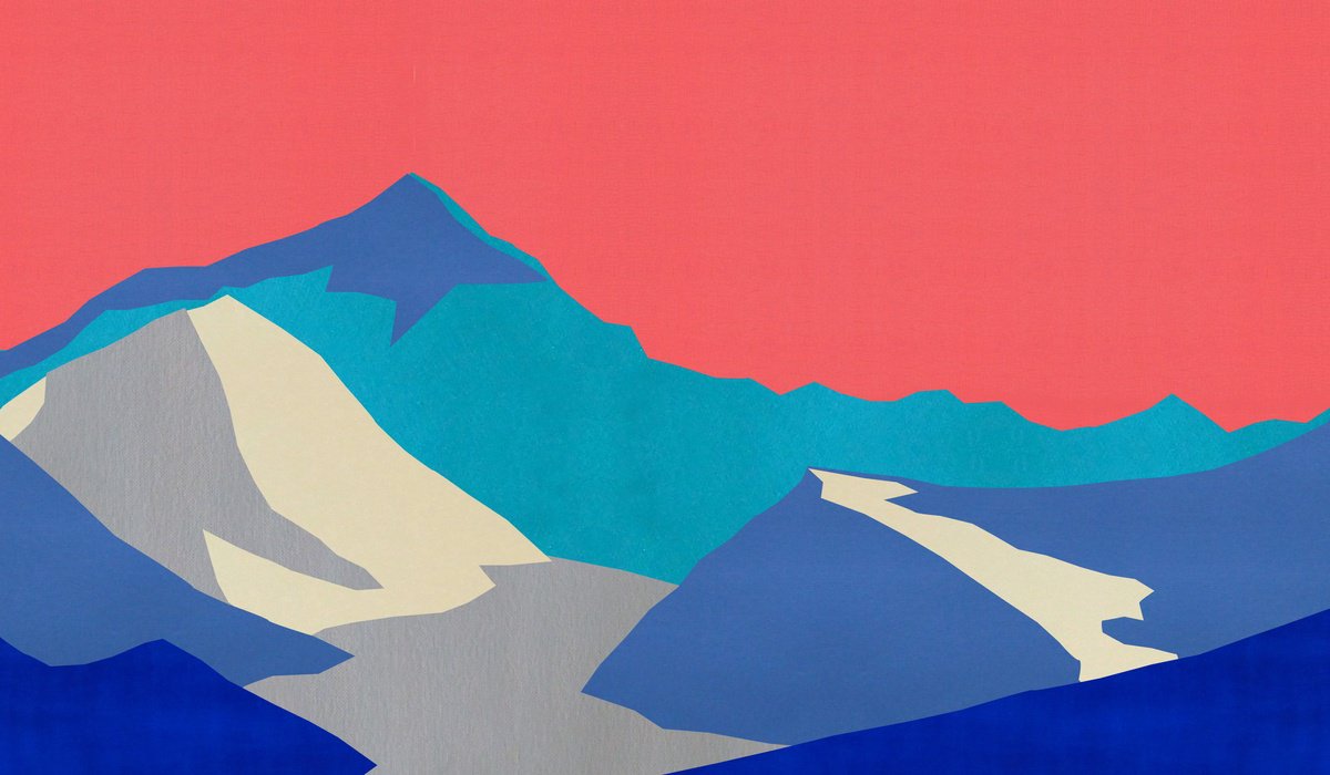 Silent Ridges #70 By Marina Krylova, 47 X 28, Artwork For Sale On Artfinder