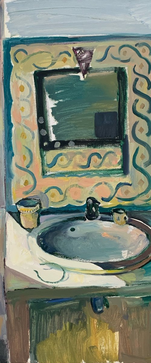 Bath in Corsica by Natalia Matveeva