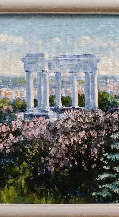 Poltava. White arbor by Oleh Rak