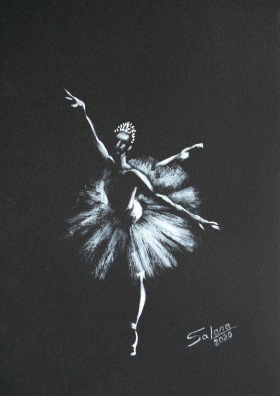 Ballet Dancer I /  ORIGINAL PAINTING