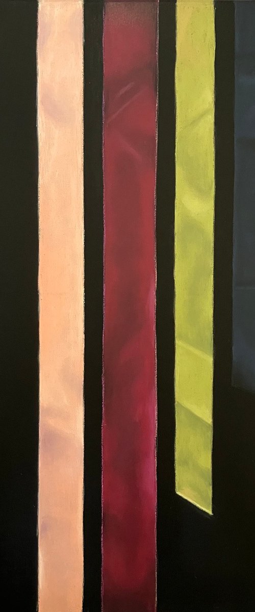 Night Stripes One by Kristine Facchetti