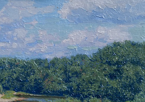 Uzola river. Gorodets