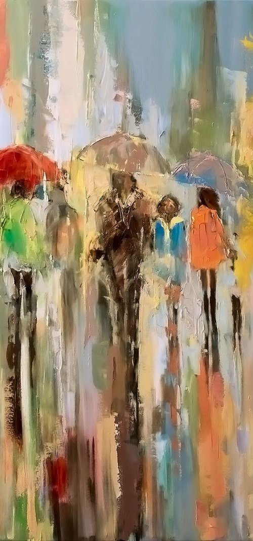 'Spring Rain' by Ewa Czarniecka