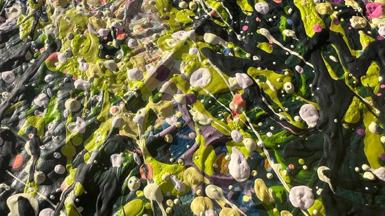 Summer’s Golden Resonance - framed