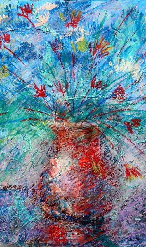 Fantasy with Flowers 298 by Rakhmet Redzhepov