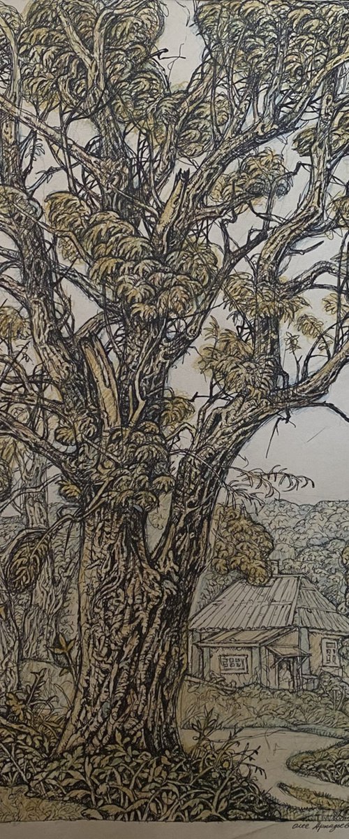 Willow landscape by Oleg and Alexander Litvinov
