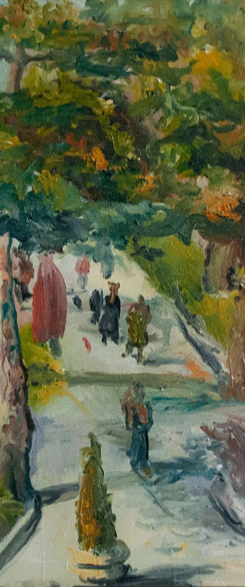 Kalemegdan Walkway by Nikola Ivanovic
