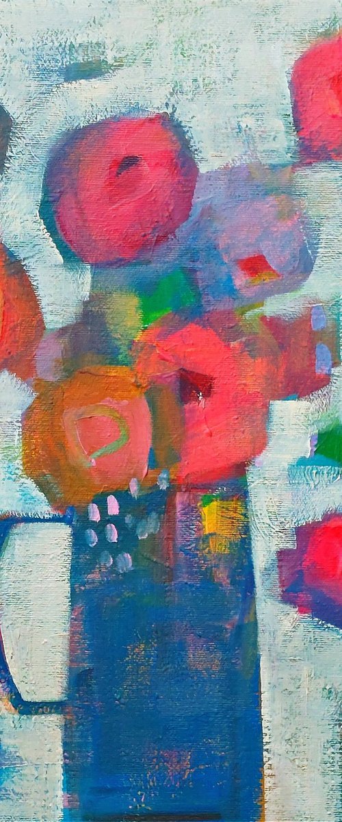 The Blue Vase II by Jan Rippingham