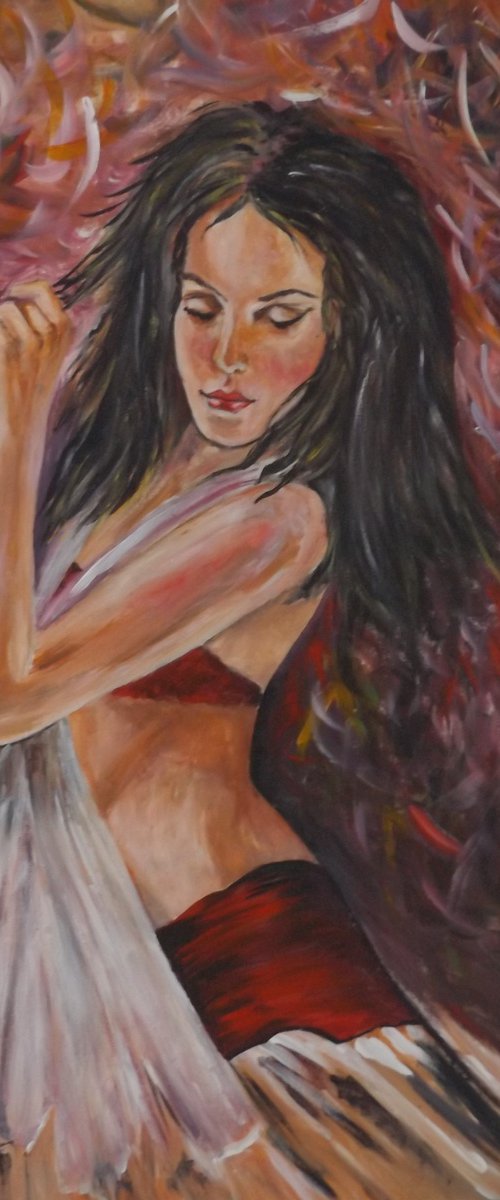 Dancer in Crimson by James Lancaster