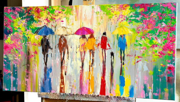 Sunny Day In Hyde Park By Ewa Czarniecka Artfinder
