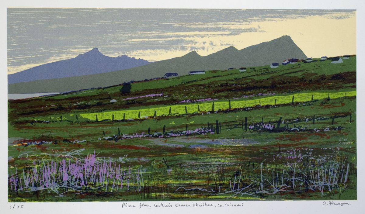 Pairc Glas, Leithinis Chorca Duibhne by Aidan Flanagan Irish Landscapes