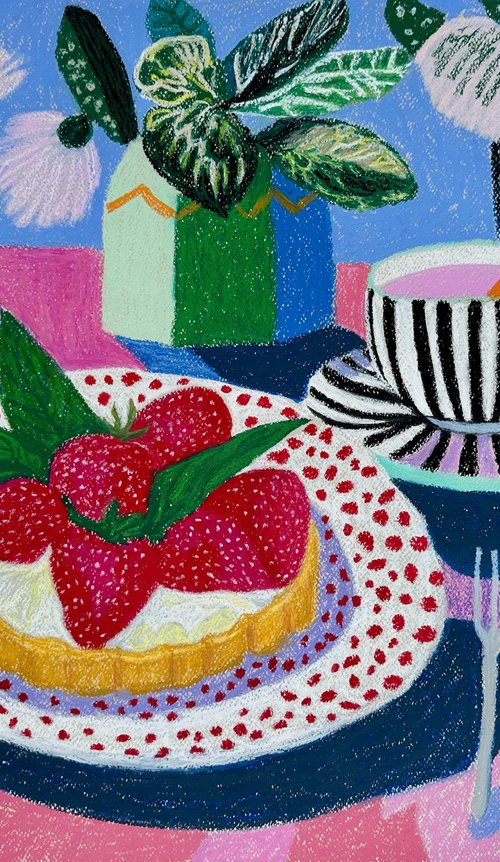 Strawberry & Tea by Alina Timoshenko