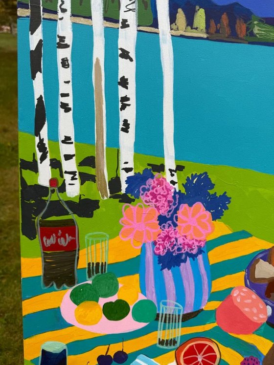 Summer Lakeside Picnic