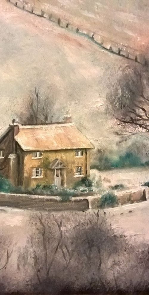 winter landscape by Viktória Déri