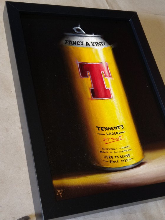 Tennents Lager still life