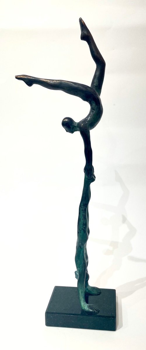 Acrobats Balance, no.VII/VIII by Joanna Cholewa