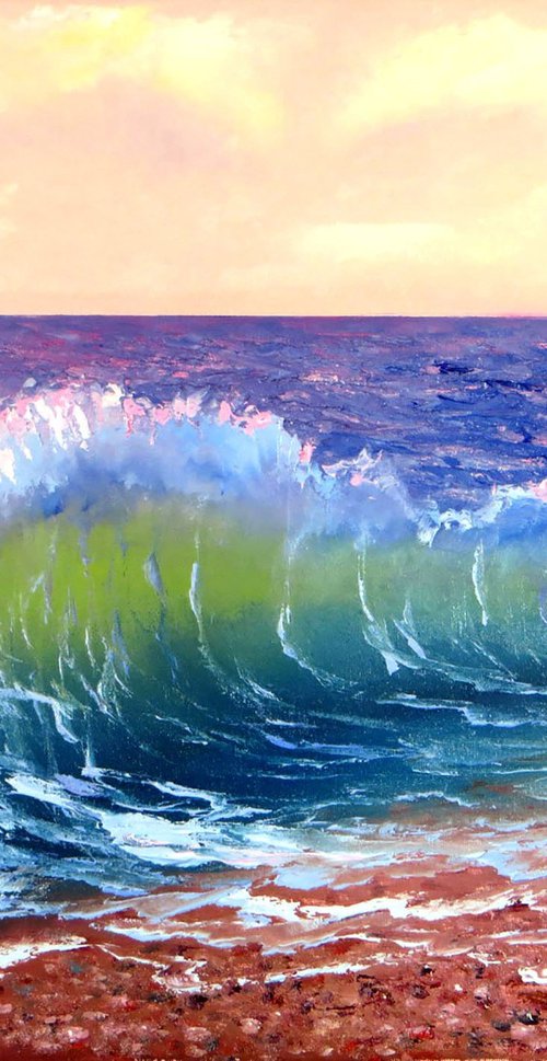 Oceanic Surge: The Emerald Crest (2014) by Lumina Studio