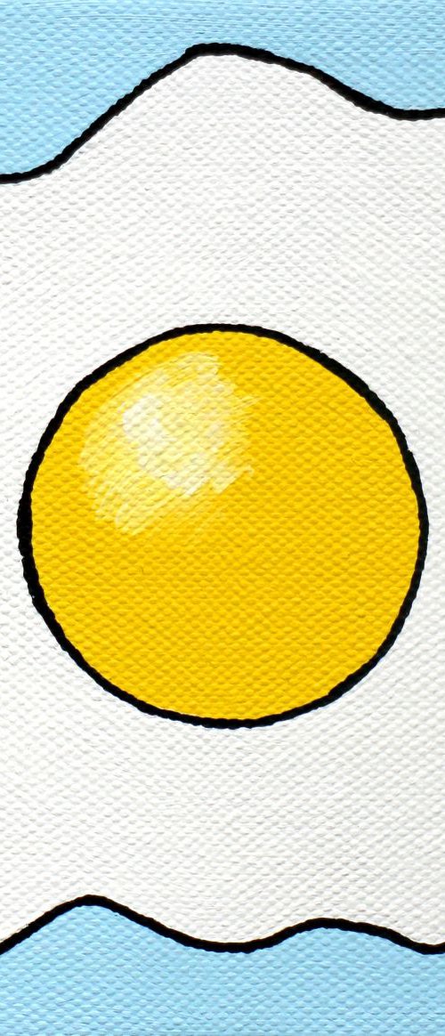 Fried Egg by Ian Viggars