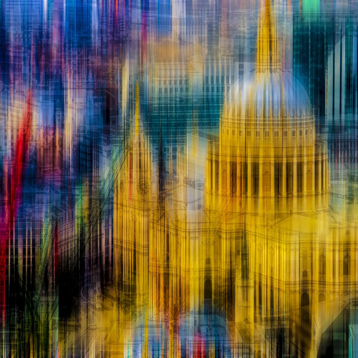 Abstract London: St. Pauls Cathedral by Graham Briggs