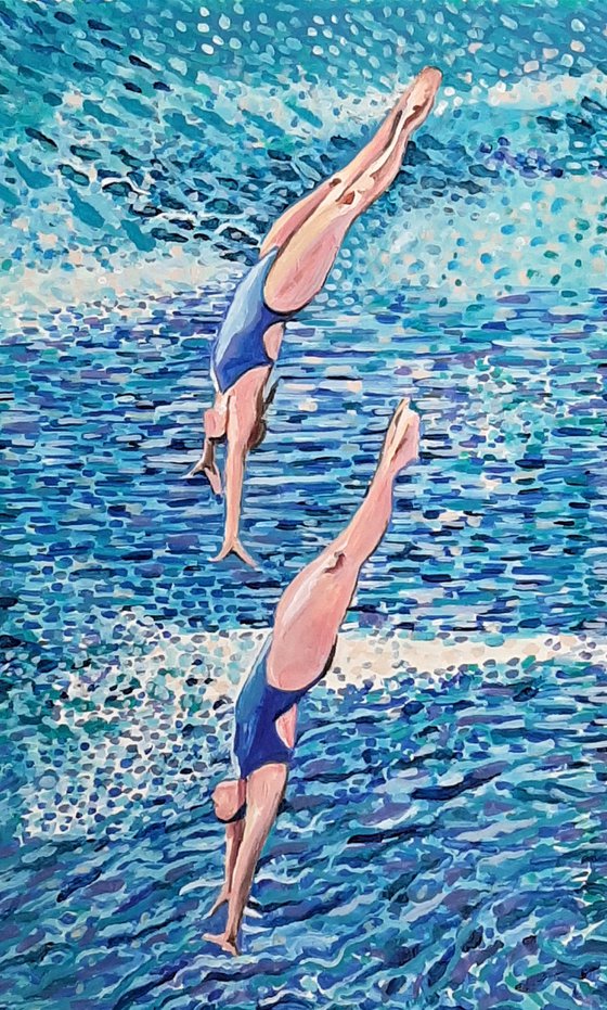 Jump / 94 x 57 cm